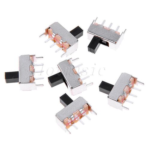 200*ss12f44 3 pin on/on 2 position spdt 1p2t mini vertical slide switch pcb for sale