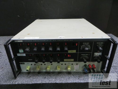 Fluke 5200a programmable ac calibrator a/n 24950 se for sale