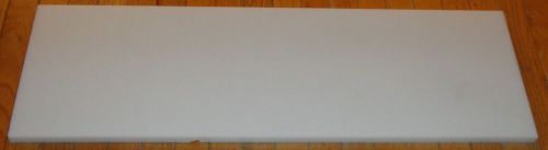 3/4&#034; Thick HDPE Natural (White) Plastic Cutting Board 11.562&#034; x 35.75&#034;