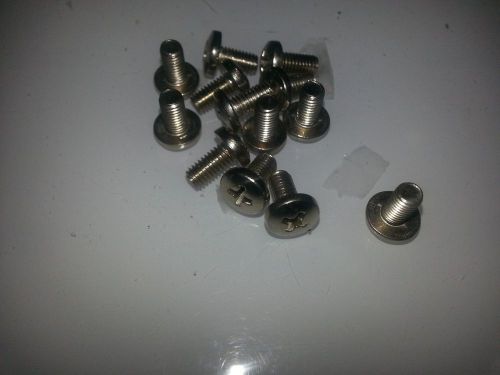 3-48 X 5/16 PAN HEAD PHILLIPS NICKLE PLATED BRASS SCREW QTY 1,200