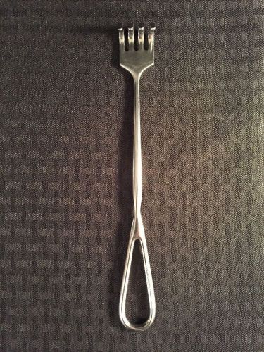 WECK General Operating Retractor 4 Blunt Prongs 8.5&#034; Long Great Condition