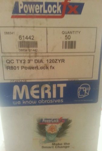 Box of Merritt 3 inch powerlock disc NO RESERVE! !
