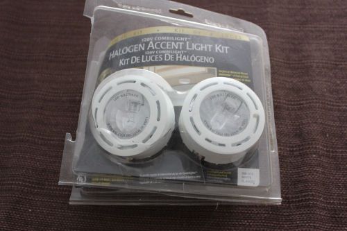 ~HAMPTON BAY~ Halogen Accent 2 Light Kit 120V Plug In White 366-073
