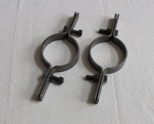 Two 4 inch riser clamps: anvil 261, 750 lb max load for sale