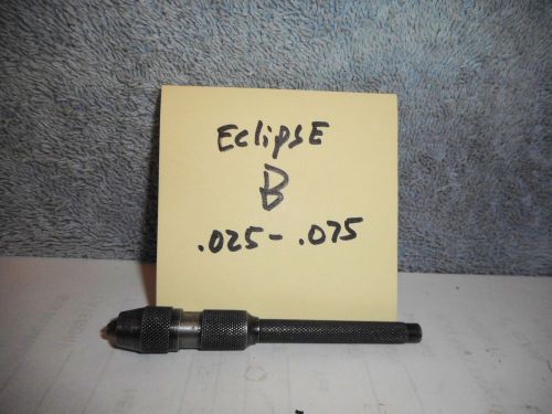 Machinists 2/13  eclipse (hi end uk) pin vise size b for sale