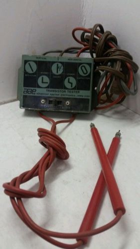 Vintage Advanced applied electronics transistor tester
