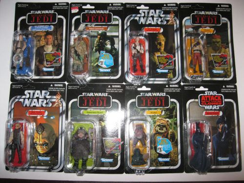 Star Wars The Vintage Collection TVC Lot 8  Different Action Figures MOC Kenner