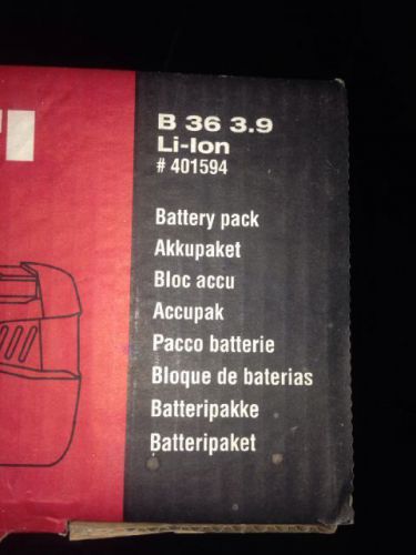Battery pack B 36/3.9 Li-Ion
