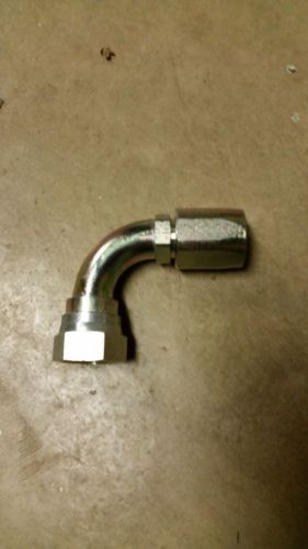 Eaton aeroquip 190261-16s fitting, elbow, 7/8 in hose, 1 5/16-12 jic g3091943 for sale