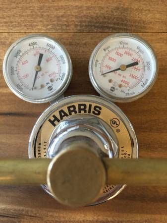 Harris high pressure single stage regulator - model 25