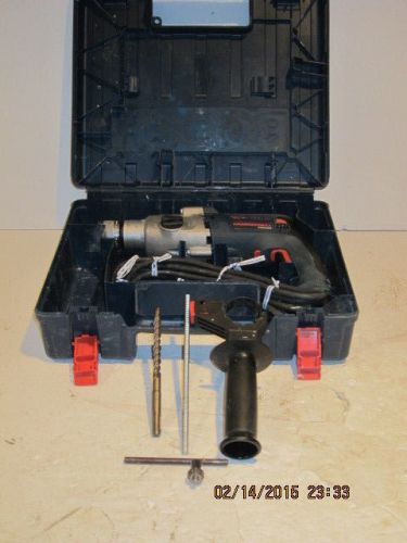 Bosch 1199vsr 8.5-amp 1/2&#034; hammer drill kit free shipping refurbished, great cnd for sale