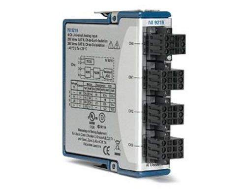 Ni 9219, universal analog input, 24-bit, 100 s/s/ch, 4 ch  cdaq / crio module for sale