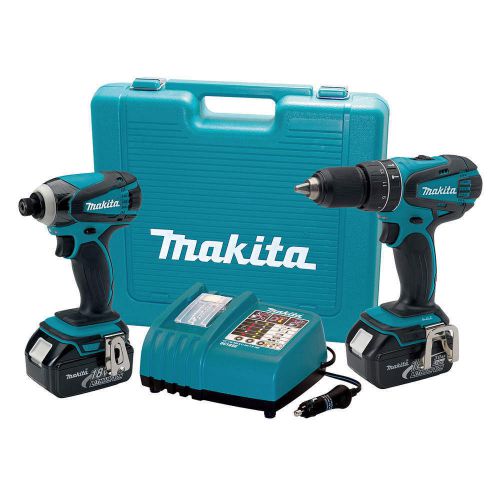 Makita 18V Cordless LXT Li-Ion 2-Tool Combo Kit LXT239 NEW