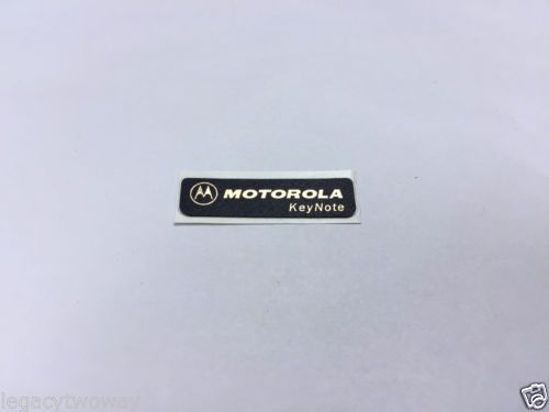 Motorola KEYNOTE Pager Replacement Front Label Model 3305423L04 *OEM*