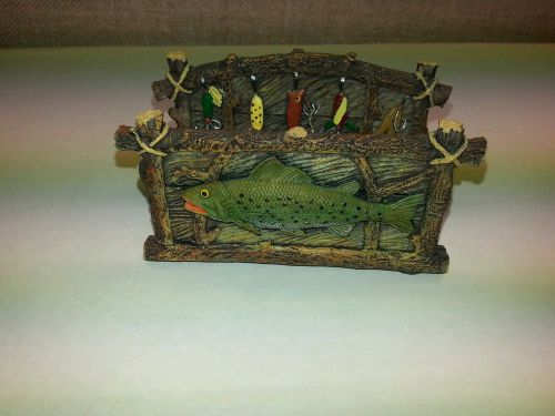 FISHING THEME BUSINESS CARD HOLDER