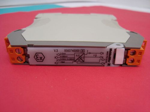 Weidmuller  8560740000  signal converter, din rail- new but see pics for sale