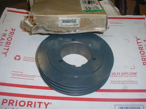 Browning 3 groove pulley sheave 6 3/4&#034; o.d 6.75&#034; od 3q3v69 cast iron a 4l v-belt for sale