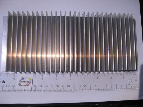 Large aluminum heat-sink extrusion 9-7/8 x 3-15/16 x 1-5/16 lwh power amplifier for sale