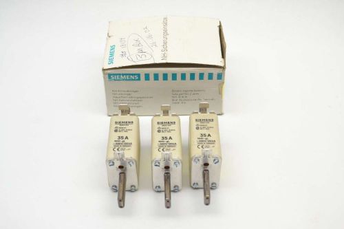 Siemens 3na3 014 nh0-l link 35a amp 500v-ac fuse b400745 for sale
