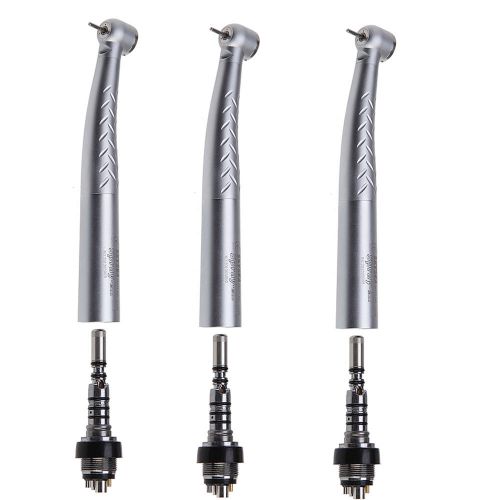 3x dental high speed fiber optic turbine handpiece 6 pin/hole coupler fit kavo for sale