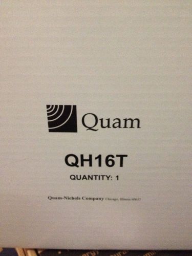 QUAM-NICHOLS QH16T Paging Horn,16W,25/70v XMFR