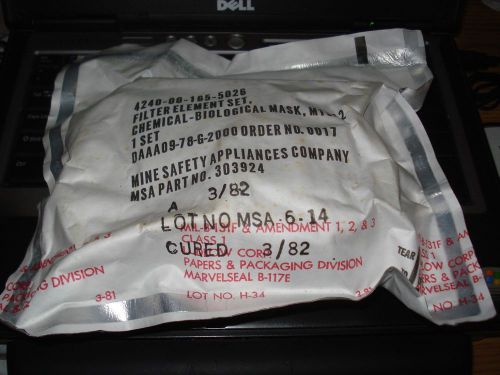 Chemical Biological Mask M13A2 Mining Safety Filter Element Set gas mask