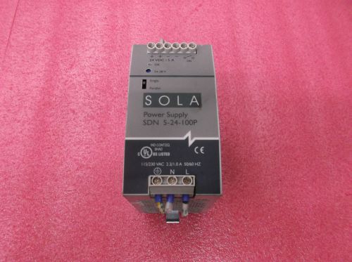 SOLA HEVI DUTY Power Supply SDN 5-24-100P USED