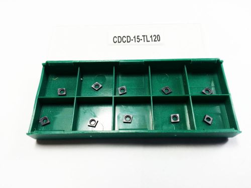 Everede CDCD-15-TL120 Carbide Inserts (10 New Inserts) (O 121)