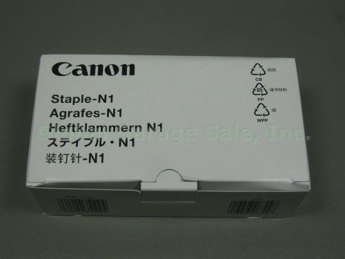 New Canon Staple-N1 1007B001[AA] 1201C 1 Box 2 Cartridges Lot NO RESERVE PRICE!!