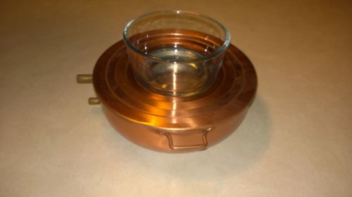 Copper Ring Steam Bath 8&#034; 20cm diam. Chemistry for heating flammable products