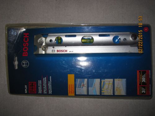 Bosch gpl3t torpedo 3-point alignment laser level plumb square magnetic base nip for sale