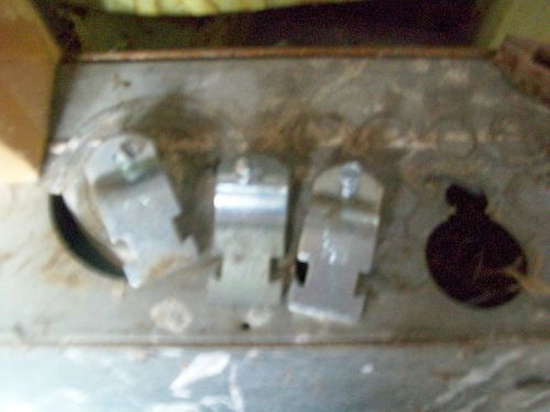 Uni-strut; B-line; 1&#034; conduit clamps; B2010, straps with bolts