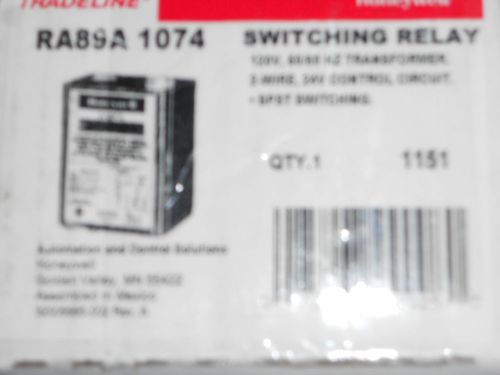 Honeywell ra89a1074 switching relay for sale