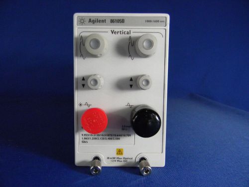 Agilent 86105B 15 GHz Optical and 20 GHz, Electrical Plug-in Module