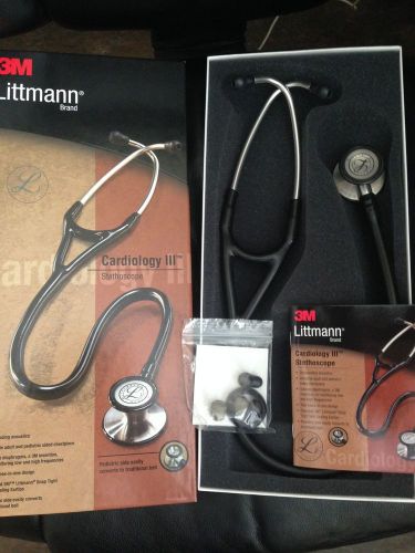 Littmann Cardiology III Stethoscope 3128 - Black