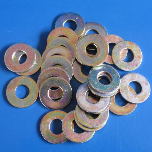 Flat washers sae grade 8 zy uss 3/8&#034; 20pc for sale