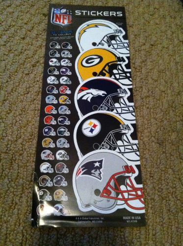 NFL Helmet Vending Stickers 225 With Display New
