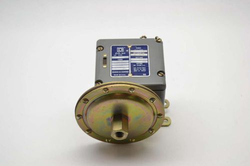 Square d 9016 bmw2 form f 0.5-29in-hg pressure vacuum 110-600v-ac switch b406957 for sale