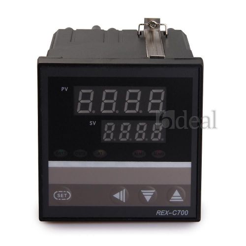 Rex-c700 k thermocouple thermostat temperature control controller 220v for sale