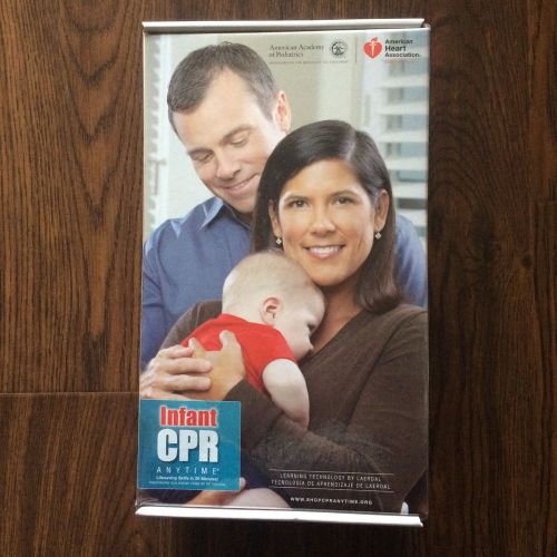 New Infant CPR Anytime American Pediatrics Baby Emergency Kit Educational DVD