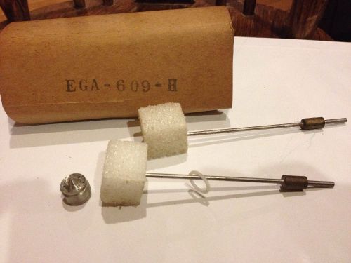 DeVilbiss, Fluid Tip, (2) Needles EGA-609-H EGA609H NOS