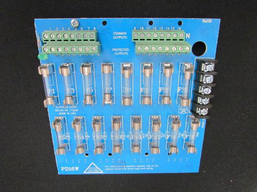 ALTRONIX PD16W Power Dist Module 16 Output Fuse