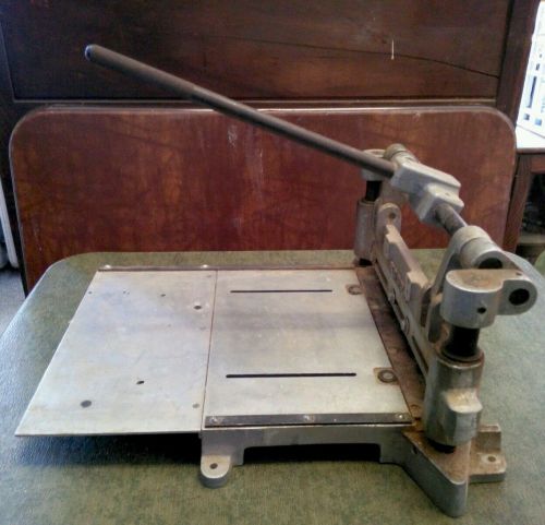 Vintage KEPRO K102 Mini Sheet Metal Cutter Bender ~ PCB Shear
