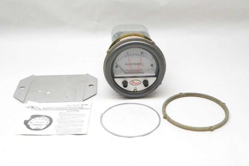 New dwyer 3215-c photohelic 0-15psi 4 in pressure switch gauge d410452 for sale