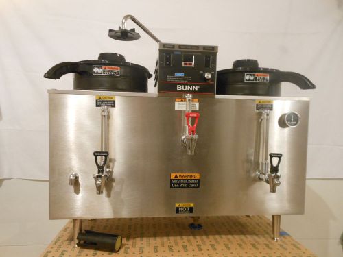 Bunn U3 Twin 3 Gallon Stainless Coffee Maker with Manual