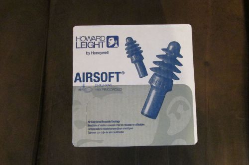 One (1) Unopened Box of 100 NEW Howard Leight Airsoft Honeywell Earplugs