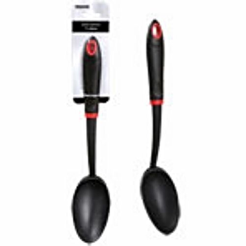 Nylon Solid Spoon (Black AND RED 13 1/4 &#034;  Nonstick Basting Spoon