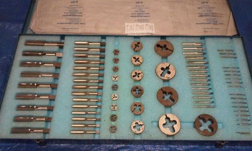 Greenfield 84 piece NC &amp; NS industrial tap and die set