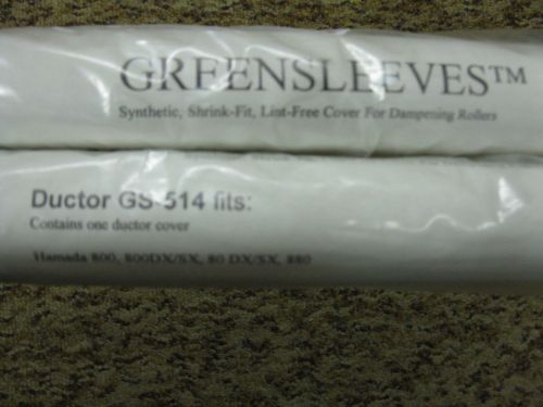 NEW- Jomac Ductor Green Sleeves GS-514- Set of 2 Hamada