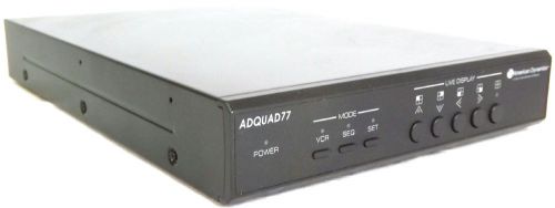 American Dynamics ADQUAD77 4 Channel Sequencer | Automatic Sequential Switching
